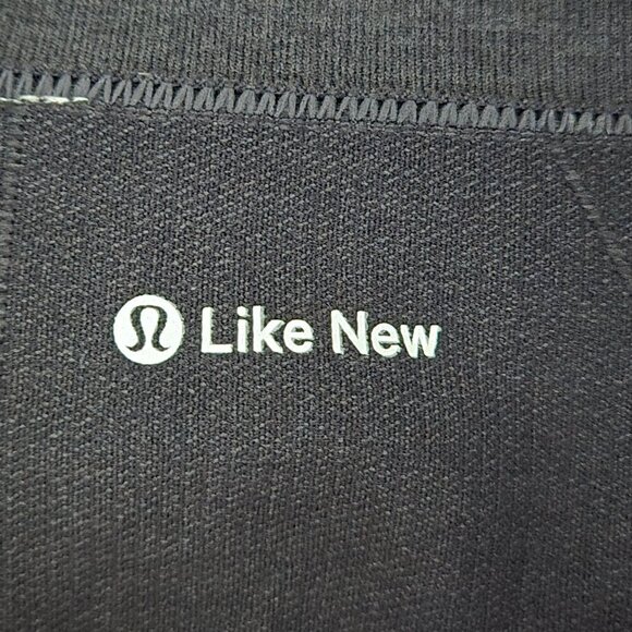 Lululemon In The Flow Crop II - 4 Heathered Deep Coal - Picture 6 of 8